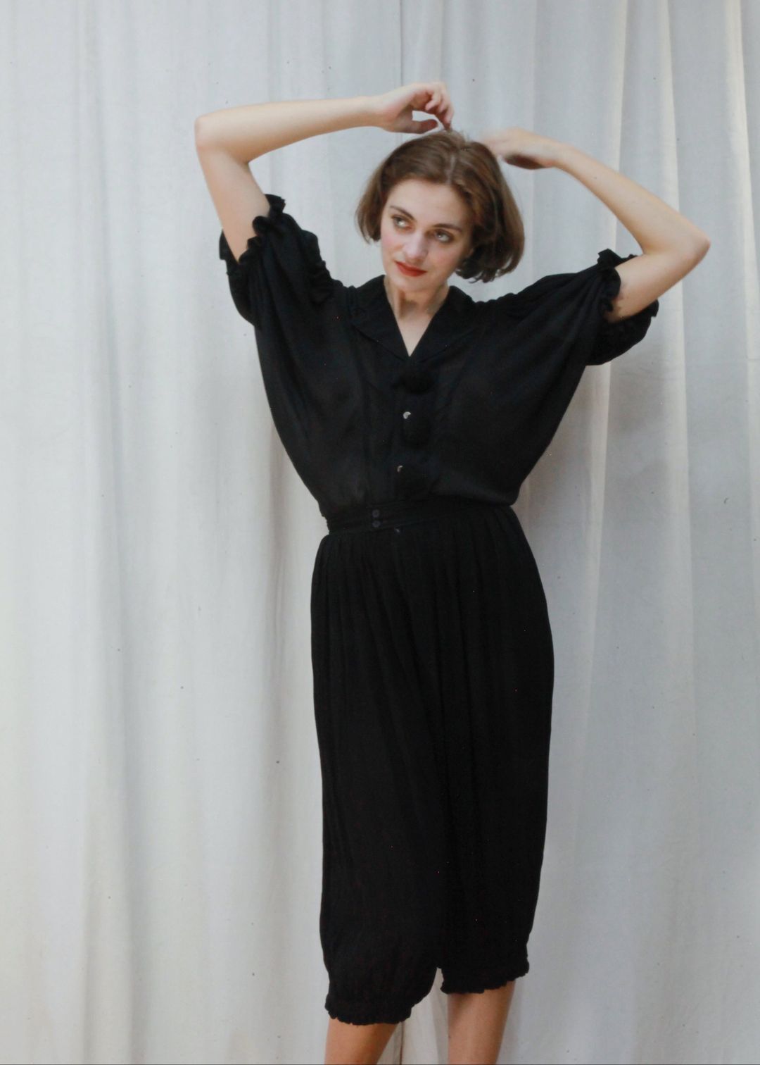 Comme des Garçons Pierrot blouse, 1980’s by COMME DES GARÇONS in size N/A from TOPS category