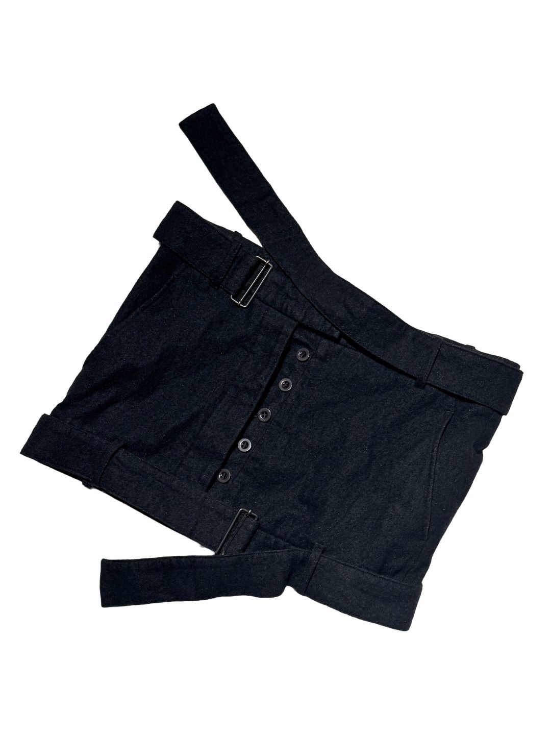 Ann Demeulemeester Double Belted Miniskirt by ANN DEMEULEMEESTER in size EU 36 from SKIRTS category