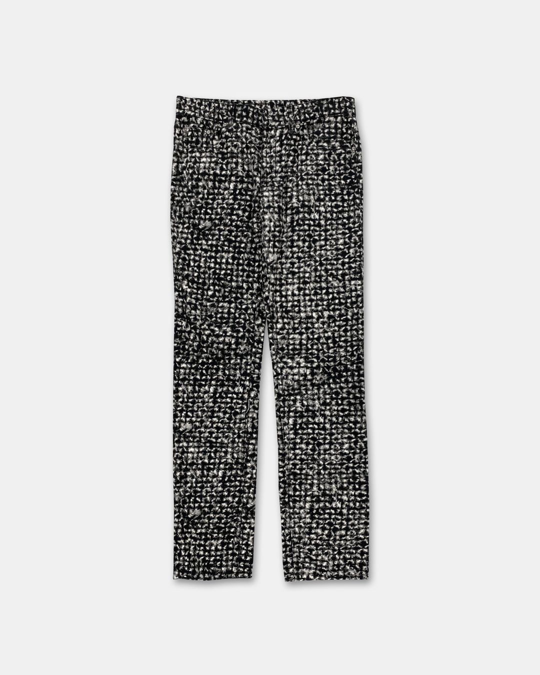 Alexander McQueen SS2010 Pattern Pants Black White by ALEXANDER MCQUEEN in size L from TROUSERS category