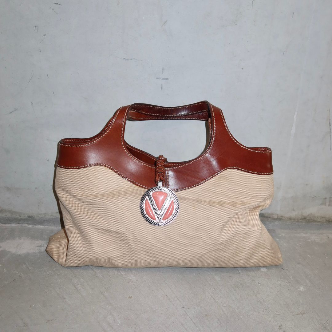 Valentino Canvas and Leather Bag by VALENTINO in size ONE SIZE from BAGS category