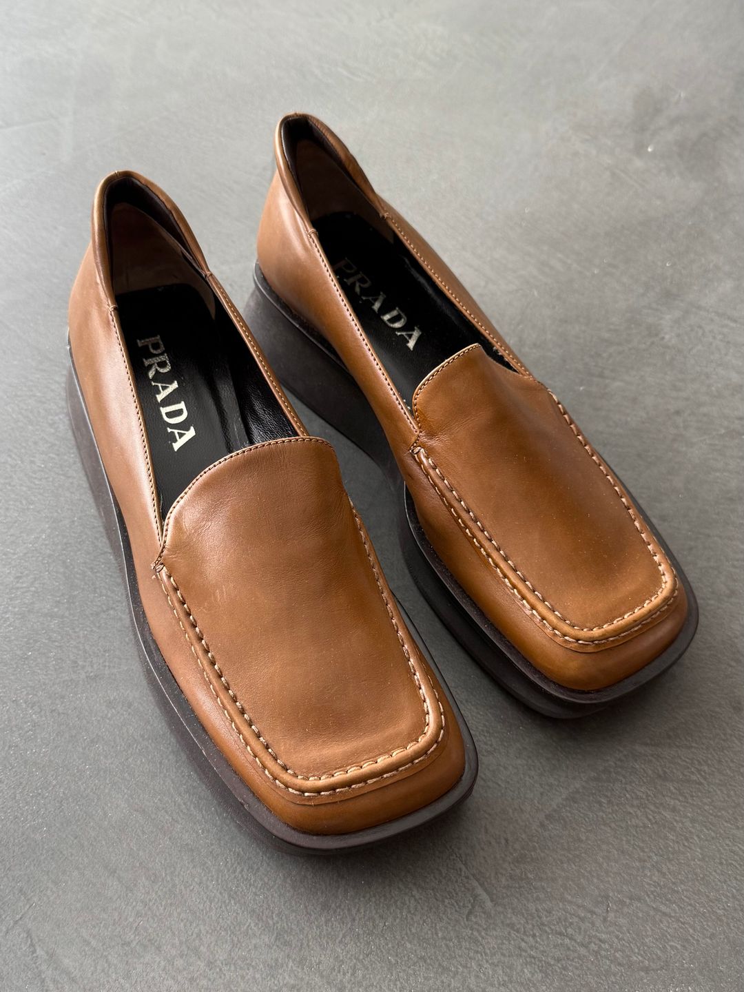 SS 98 Prada Loafers by PRADA in size EU 37 from SHOES category