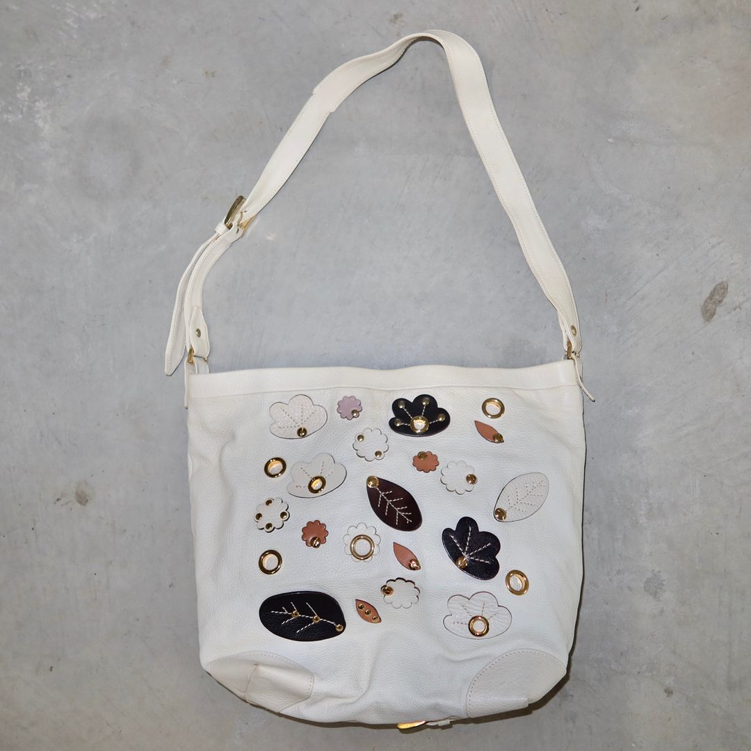 Marni 3D Flower Leather Messenger by MARNI in size ONE SIZE from BAGS category