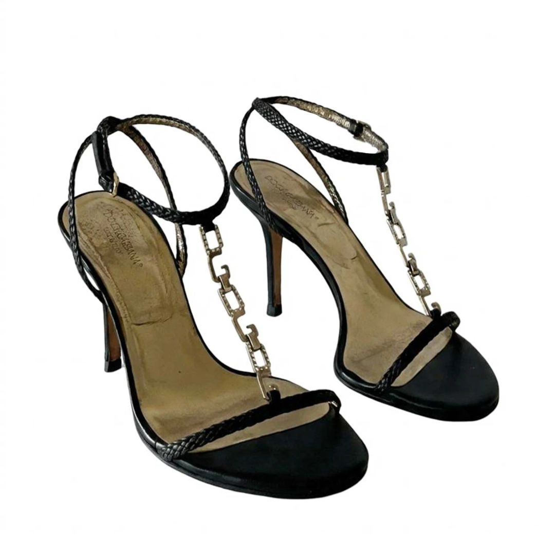 Dolce & Gabbana Diamante Sandals (39) by DOLCE & GABBANA in size EU 39 from SHOES category