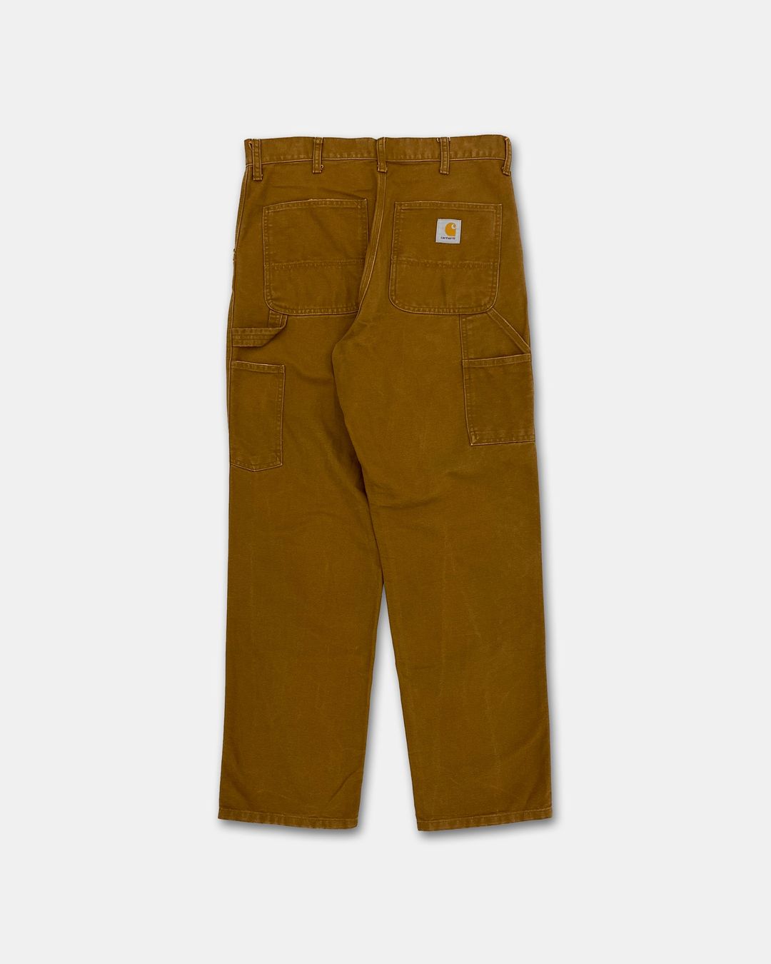 Carhartt 2020s Dearborn Canvas Single Knee Pant Deep Hamilton Brown by Carhartt in size W32 from TROUSERS category