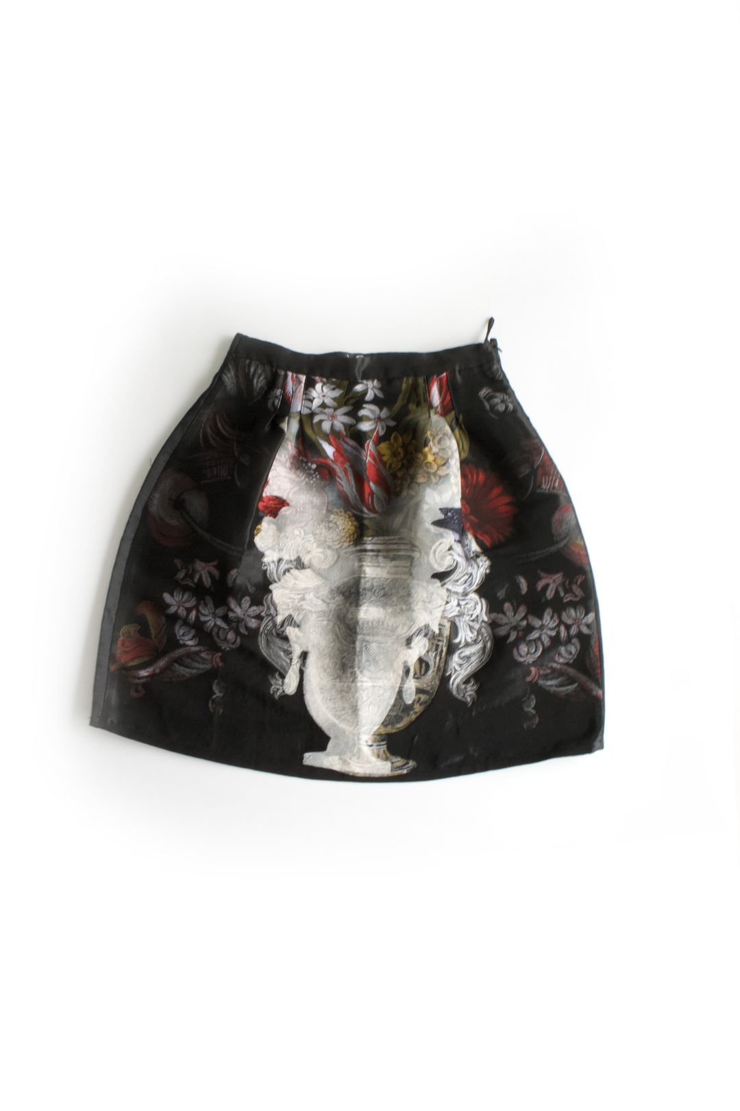 Miu Miu FW 2006 black jacquard mini-skirt by MIU MIU in size S from SKIRTS category