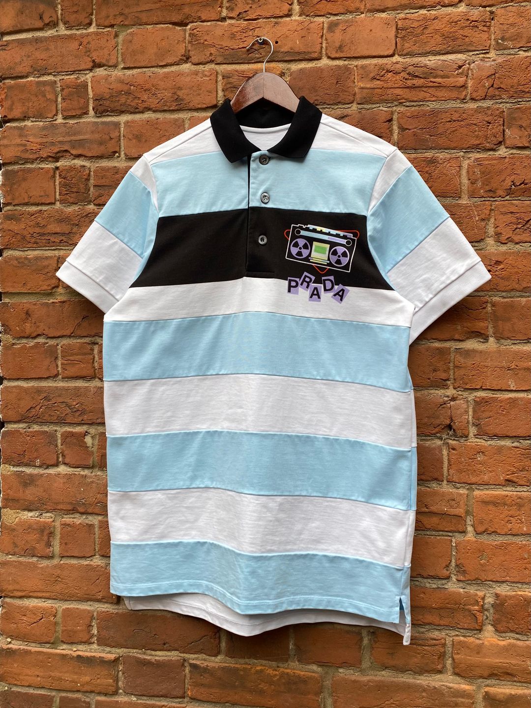 Prada Oversized Polo by PRADA in size XXL from TOPS category