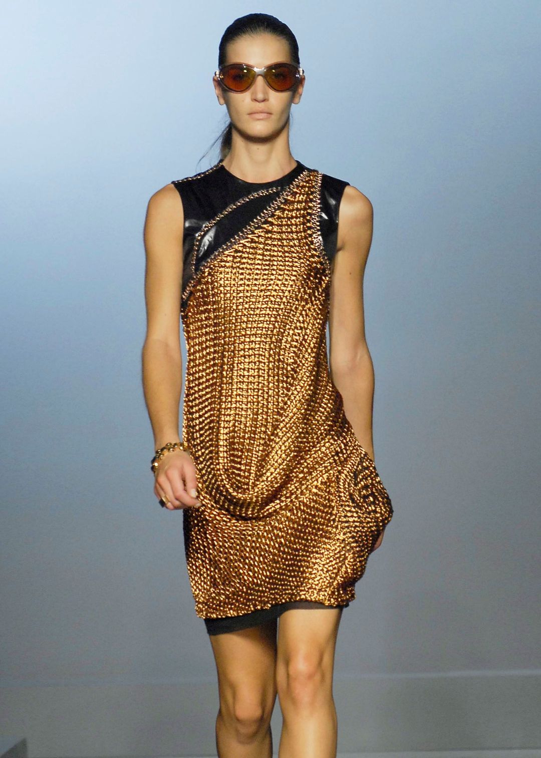 Balenciaga by Nicolas Ghesquiére cupper dress, Spring 2007 by BALENCIAGA in size IT 42 from DRESSES category