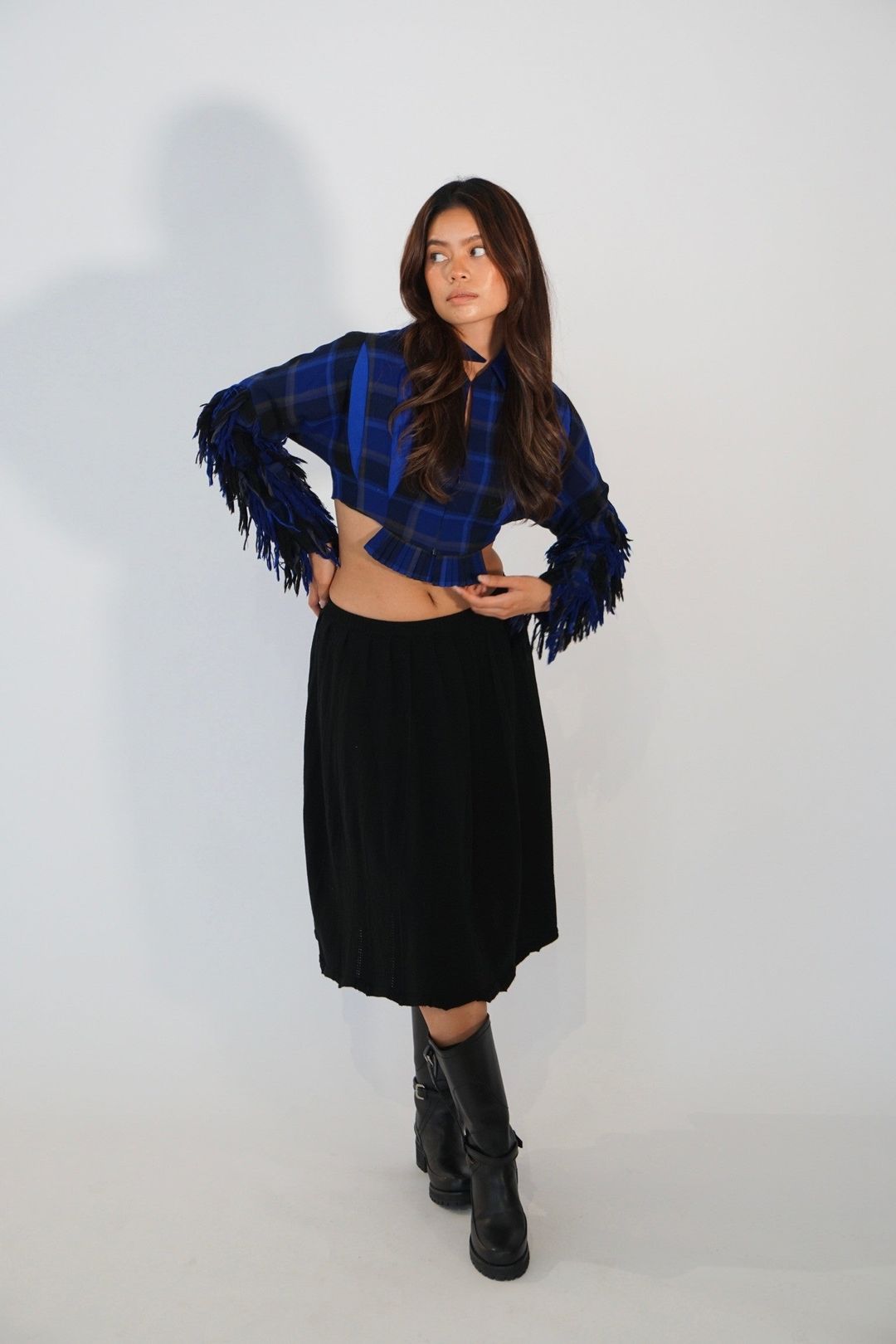 Tricot Comme des garçons knitted wool pleated skirt by COMME DES GARÇONS in size S from SKIRTS category