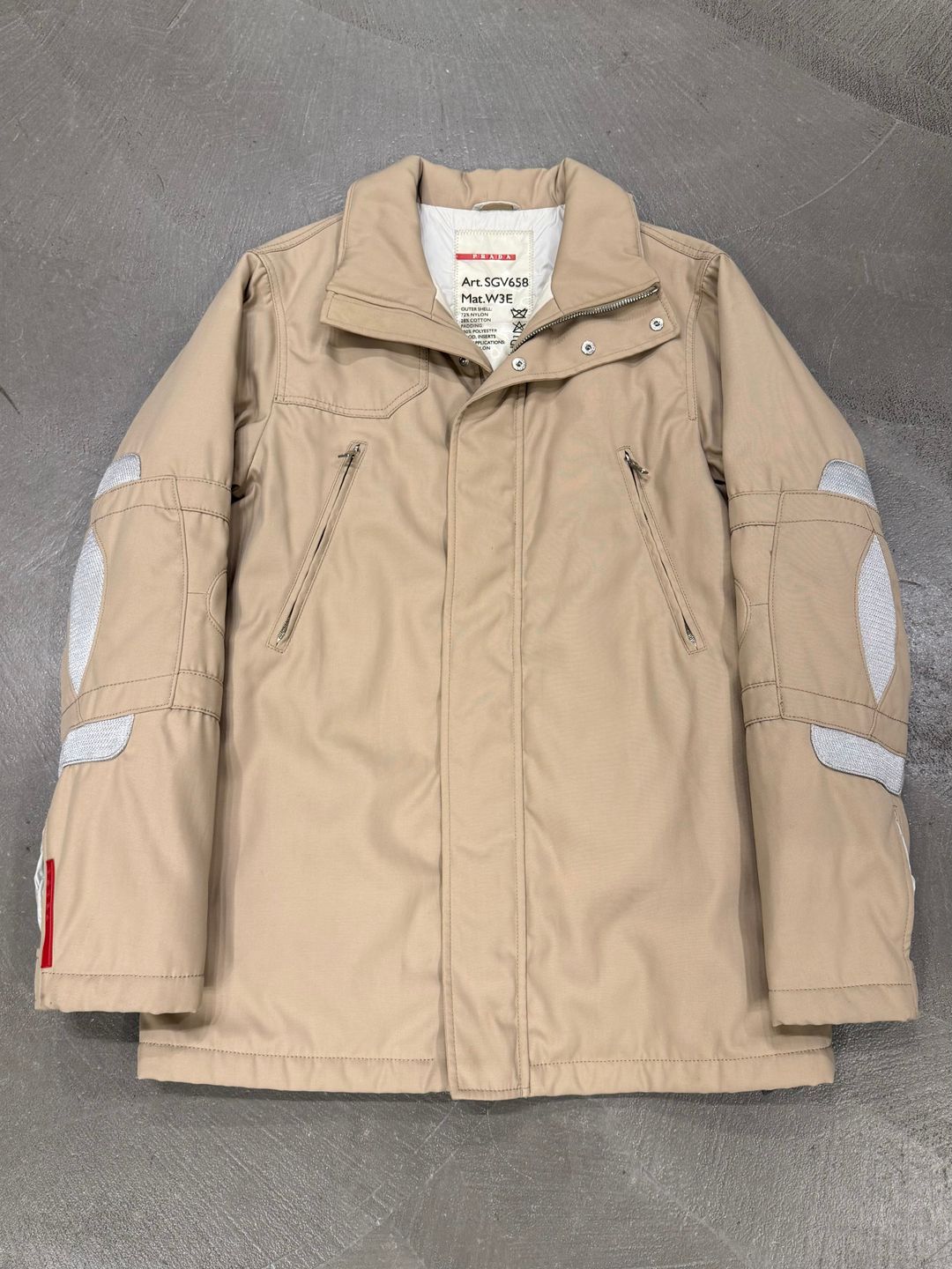 1999 Prada padded elbow ski jacket by PRADA in size ONE SIZE from COATS & JACKETS category