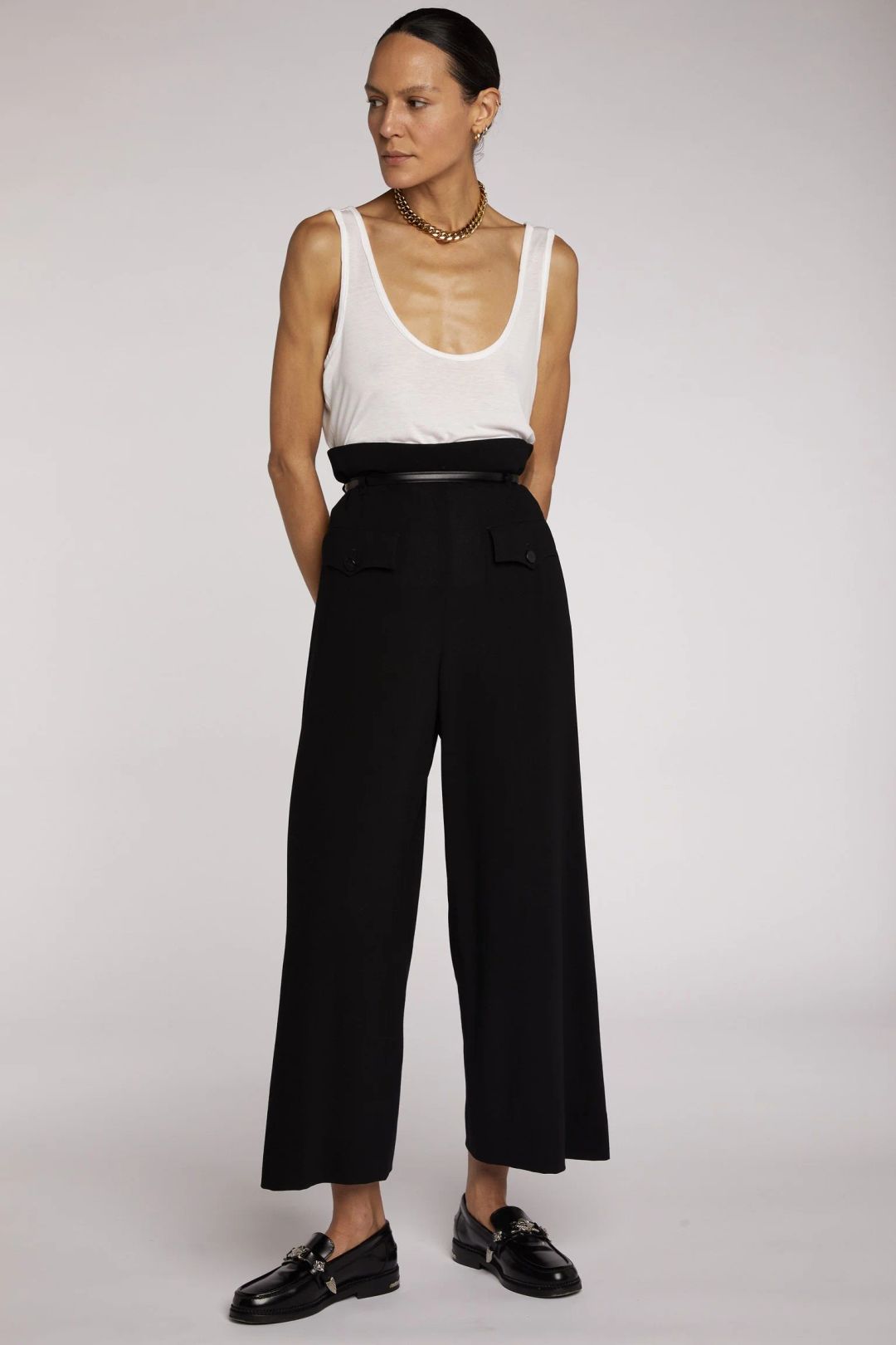 Chanel Paper bag Trousers A/W 2006 by CHANEL in size ONE SIZE from TROUSERS category