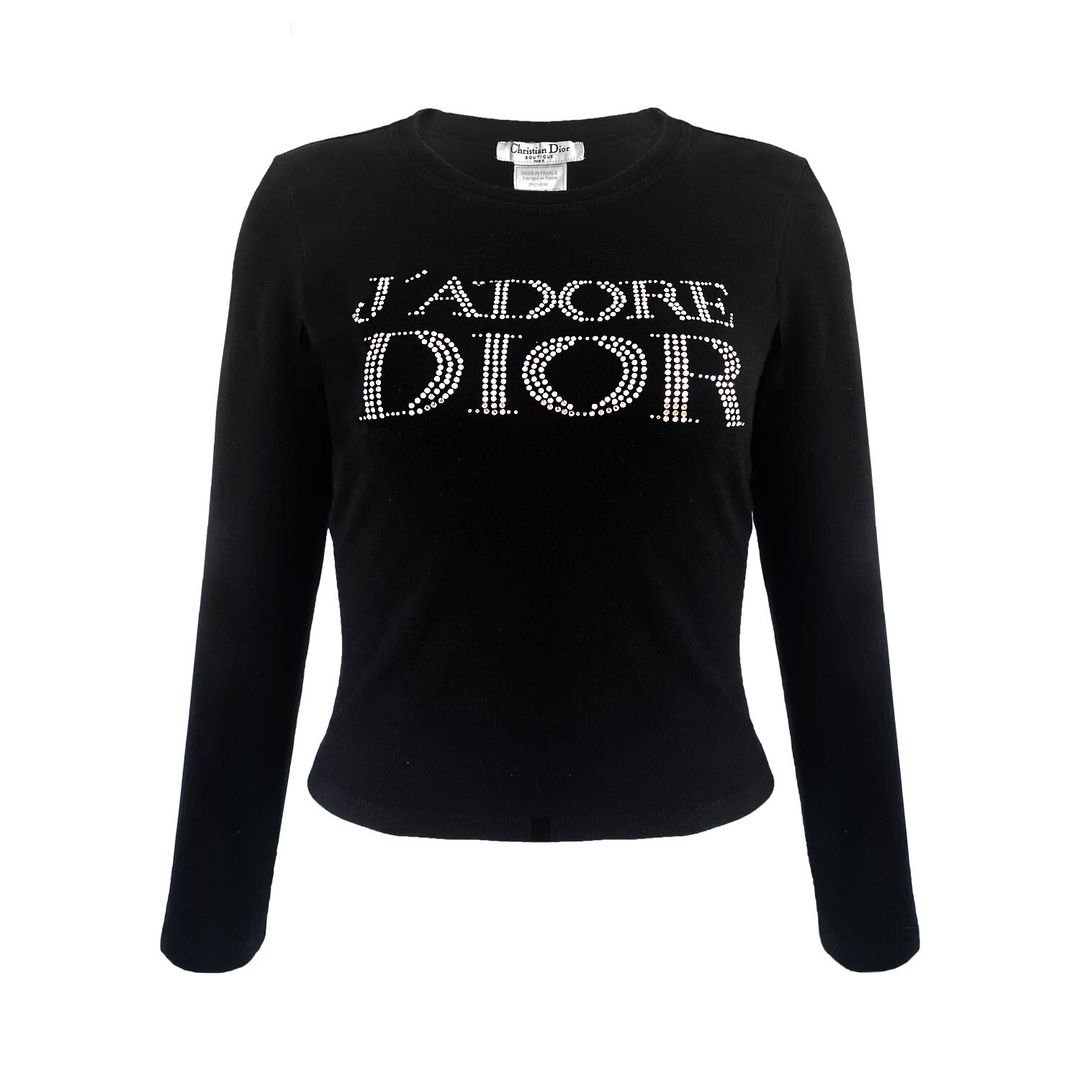 Christian Dior J'adore Dior Swavorski Top by CHRISTIAN DIOR in size L from TOPS category