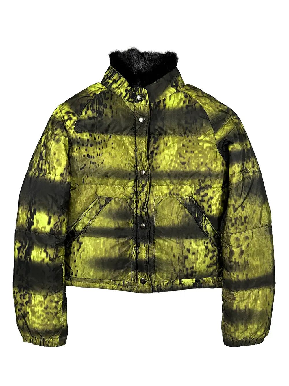 FW04 Puffer w/ Mink Collar by PRADA in size IT 40 from COATS & JACKETS category