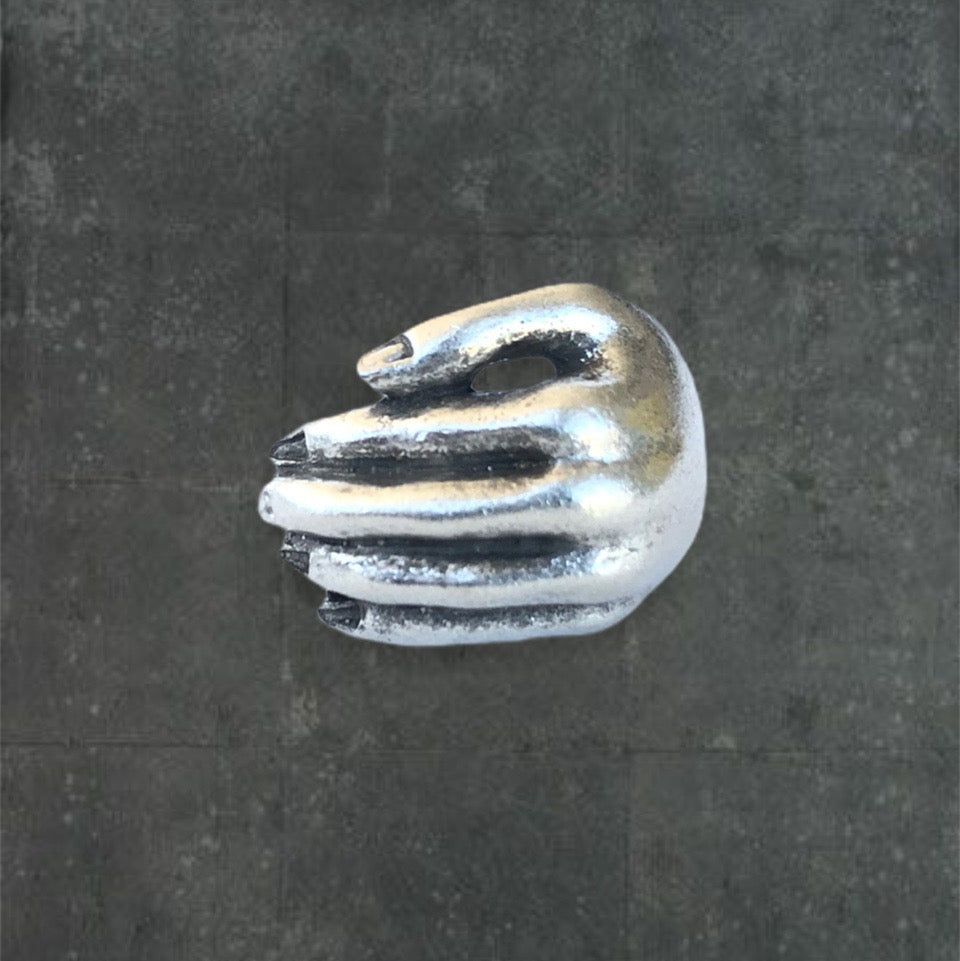 Cupped Hand Ring by FΛZED by Finn in size ONE SIZE