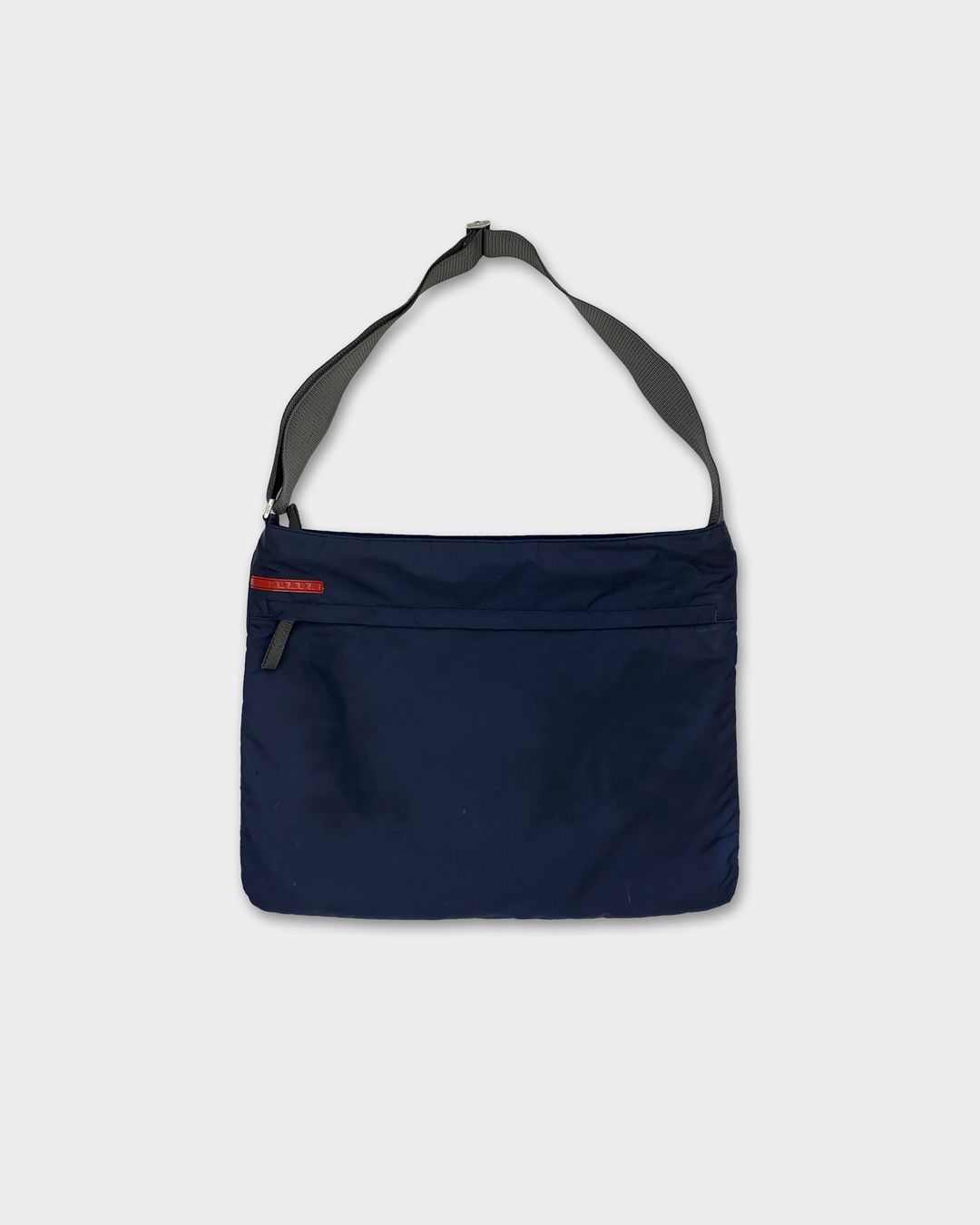 Prada 2000s Nylon Shoulder Bag Navy by PRADA in size ONE SIZE from BAGS category