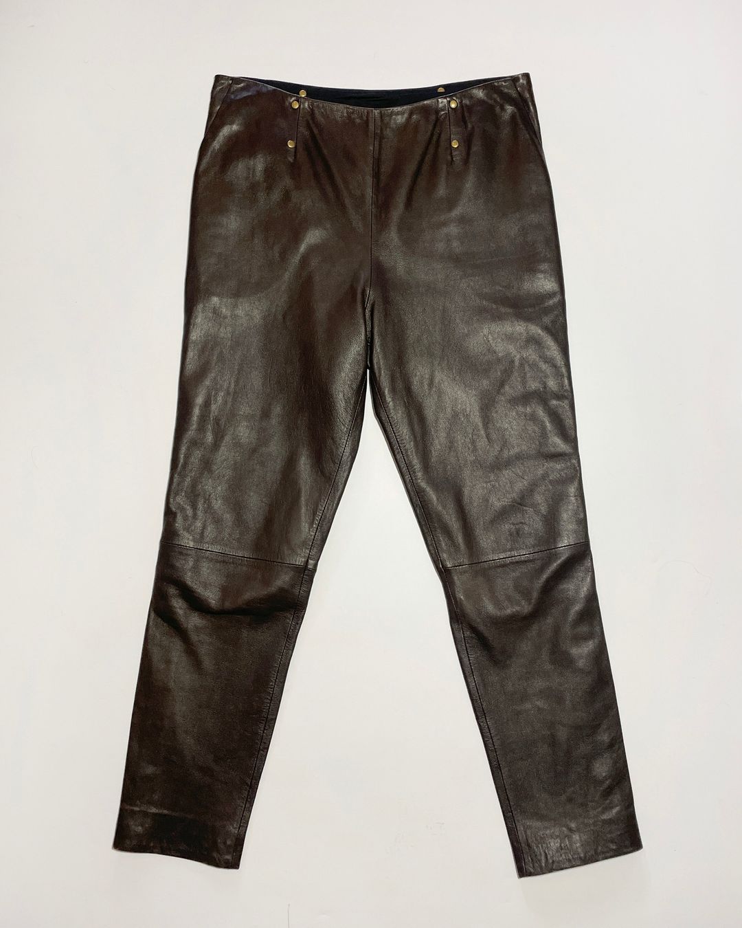 A.F. Vandevorst Spring 2014 Leather Trousers by A.F. VANDEVORST in size S from TROUSERS category
