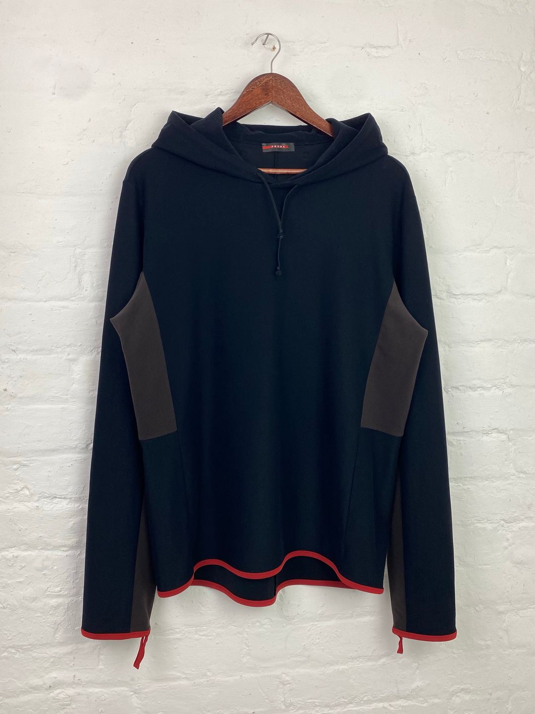 Prada Sport Fleece Hoodie by PRADA in size XL from TOPS category