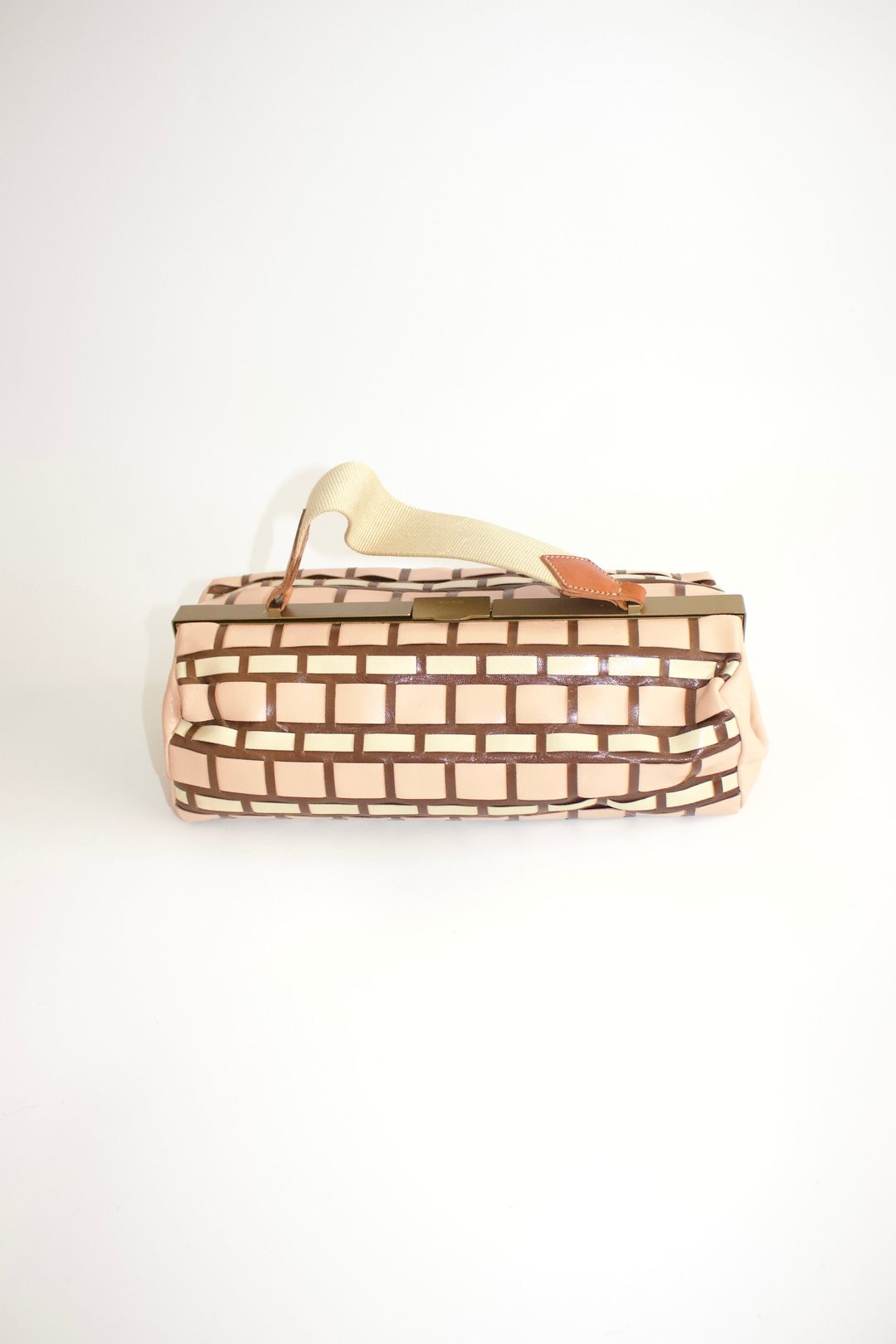 Miu Miu SS2001 geometric print handbag by MIU MIU in size ONE SIZE from BAGS category