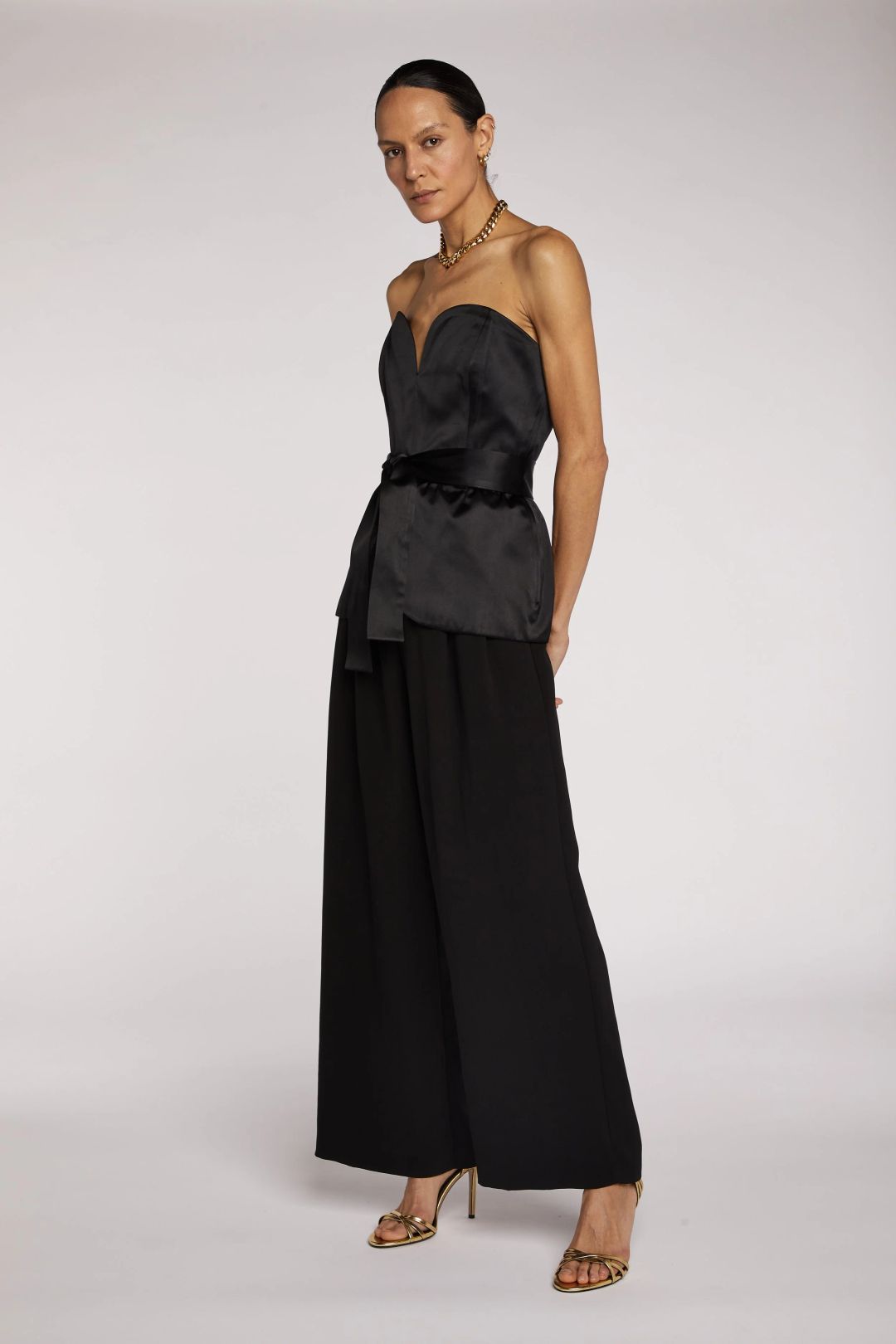 Saint Laurent Rive Gauche Bustier S/S 1985 by YVES SAINT LAURENT in size FR 38 from TOPS category