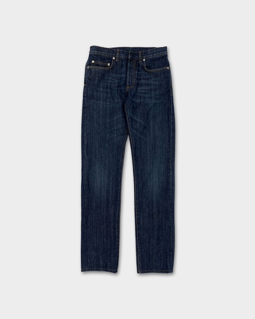 Dior Homme 2000s Straight Denim Dark Blue by Christian Dior in size W31 from DENIM category