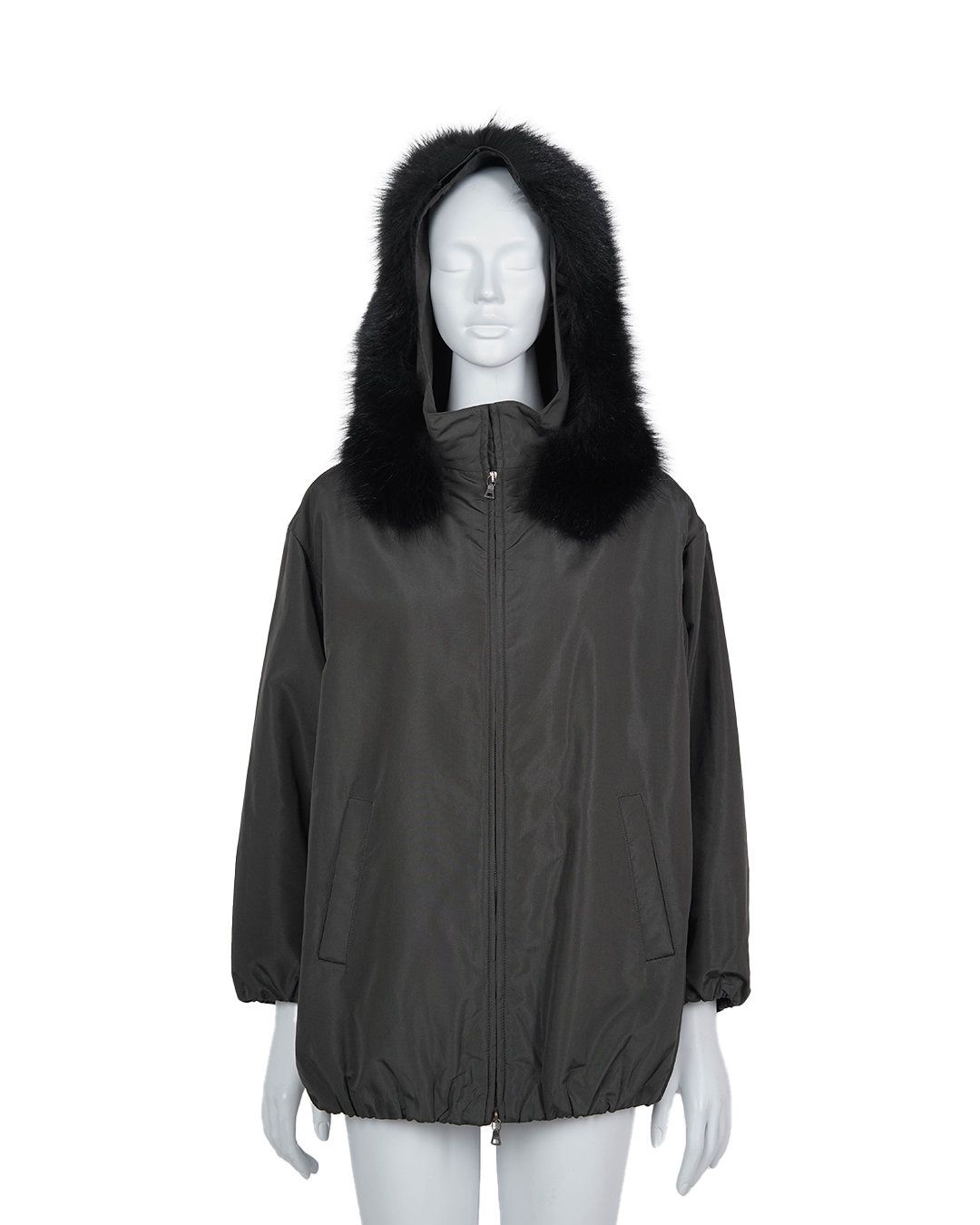 Prada F/W2006 Raccoon Fur Hood Jacket by PRADA in size IT 40 from COATS & JACKETS category