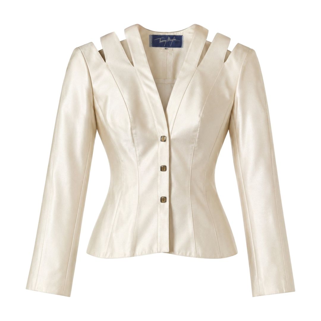 Thierry Mugler Spring 2000 Skirt Suit by THIERRY MUGLER in size FR 40 from SUITS category