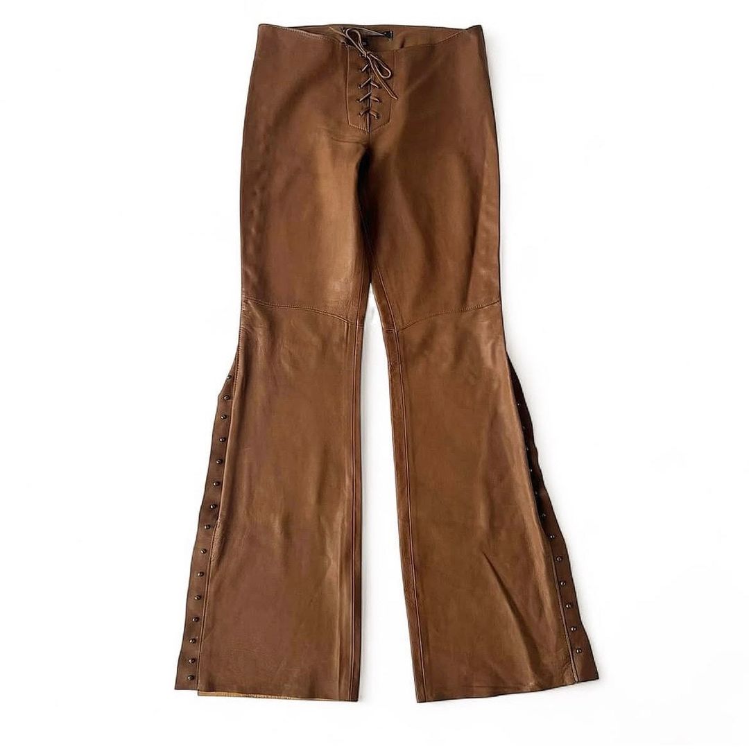 French Vintage Trousers by Italian Vintage in size FR 38 from TROUSERS category