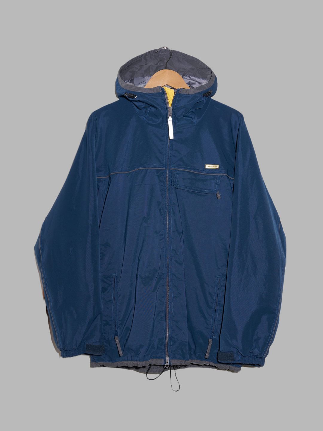 Fire and Ice blue nylon hooded ski jacket - L by Vintage in size L from COATS & JACKETS category