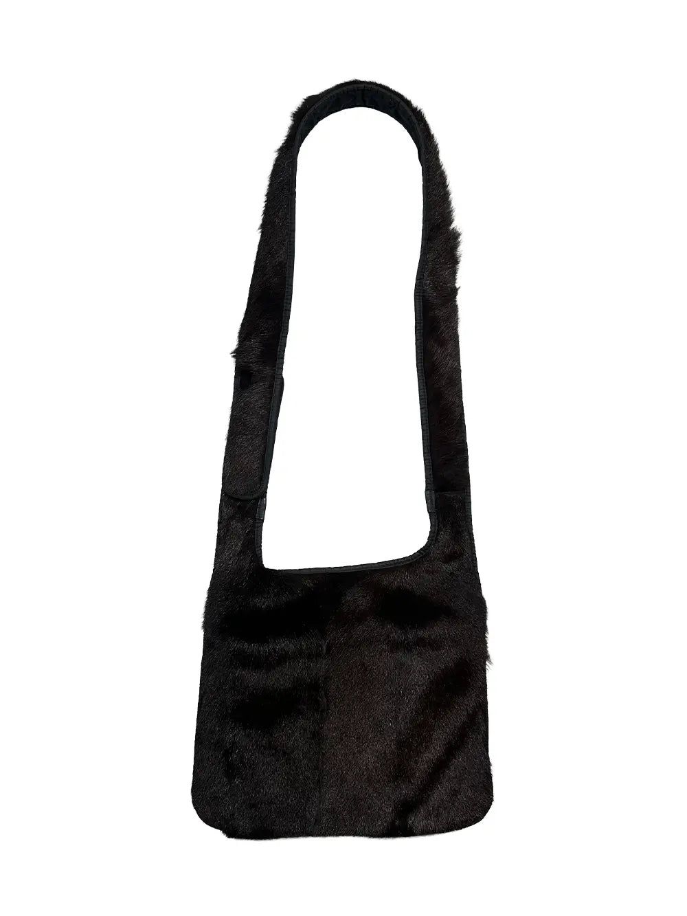 FW99 Fur Crossbody Bag by PRADA in size ONE SIZE from BAGS category