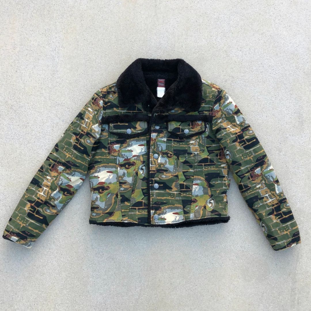 Jean Paul Gaultier FW97 Shearling Bomber Jacket by JEAN PAUL GAULTIER in size M from COATS & JACKETS category