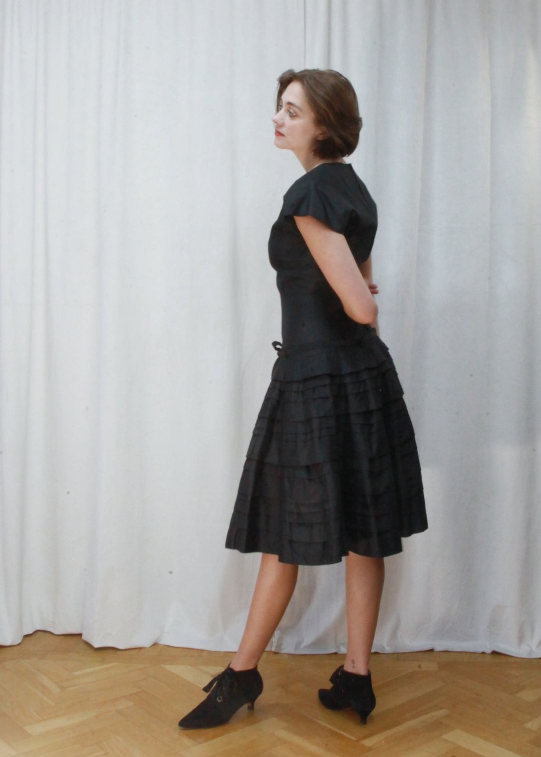 Comme des Garçons Noir cocktail dress, 1989 by COMME DES GARÇONS in size M from DRESSES category