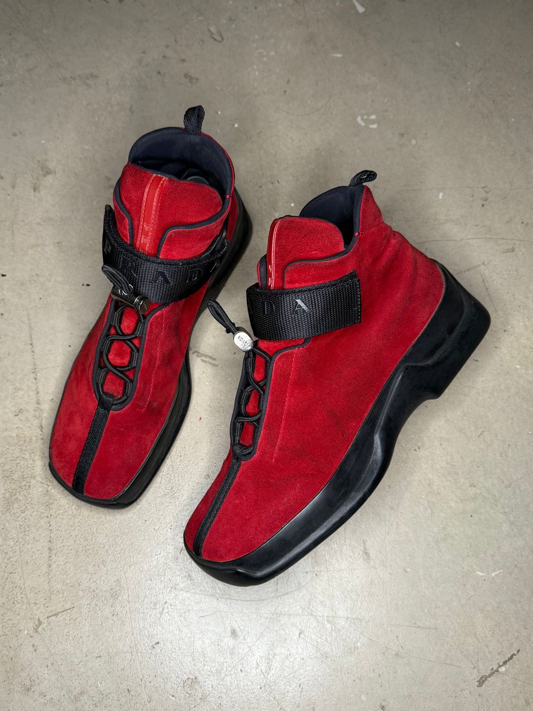 FW 99 Prada Sport Suede Boots by PRADA in size AU/UK 6 from SHOES category