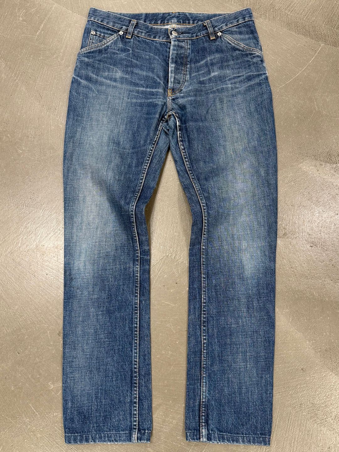 1990s Helmut Lang straight-leg jeans by HELMUT LANG in size FR 34 from DENIM category