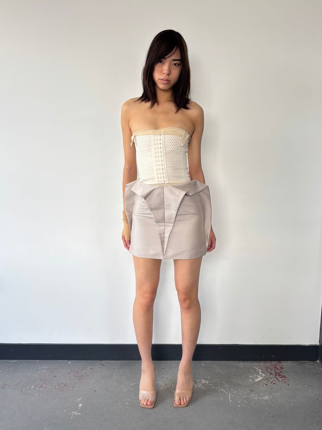 AMAYA ARZUAGA STRUCTURED SKIRT by MEIWAI LIMITED in size XS from trousers category