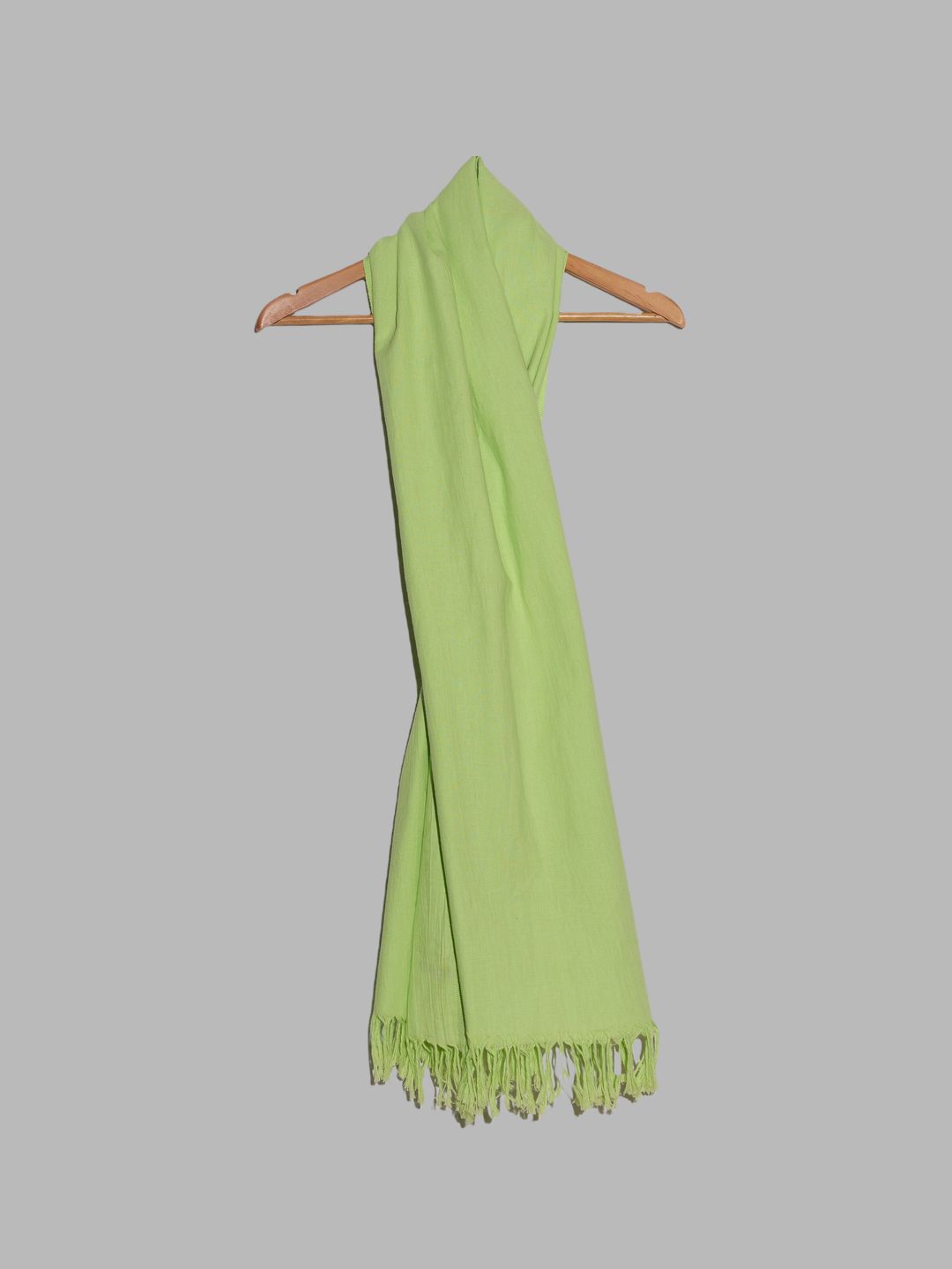 Robe de Chambre Comme des Garcons 1989 fluorescent green cotton scarf or shawl by COMME DES GARÇONS in size ONE SIZE from ACCESSORIES category