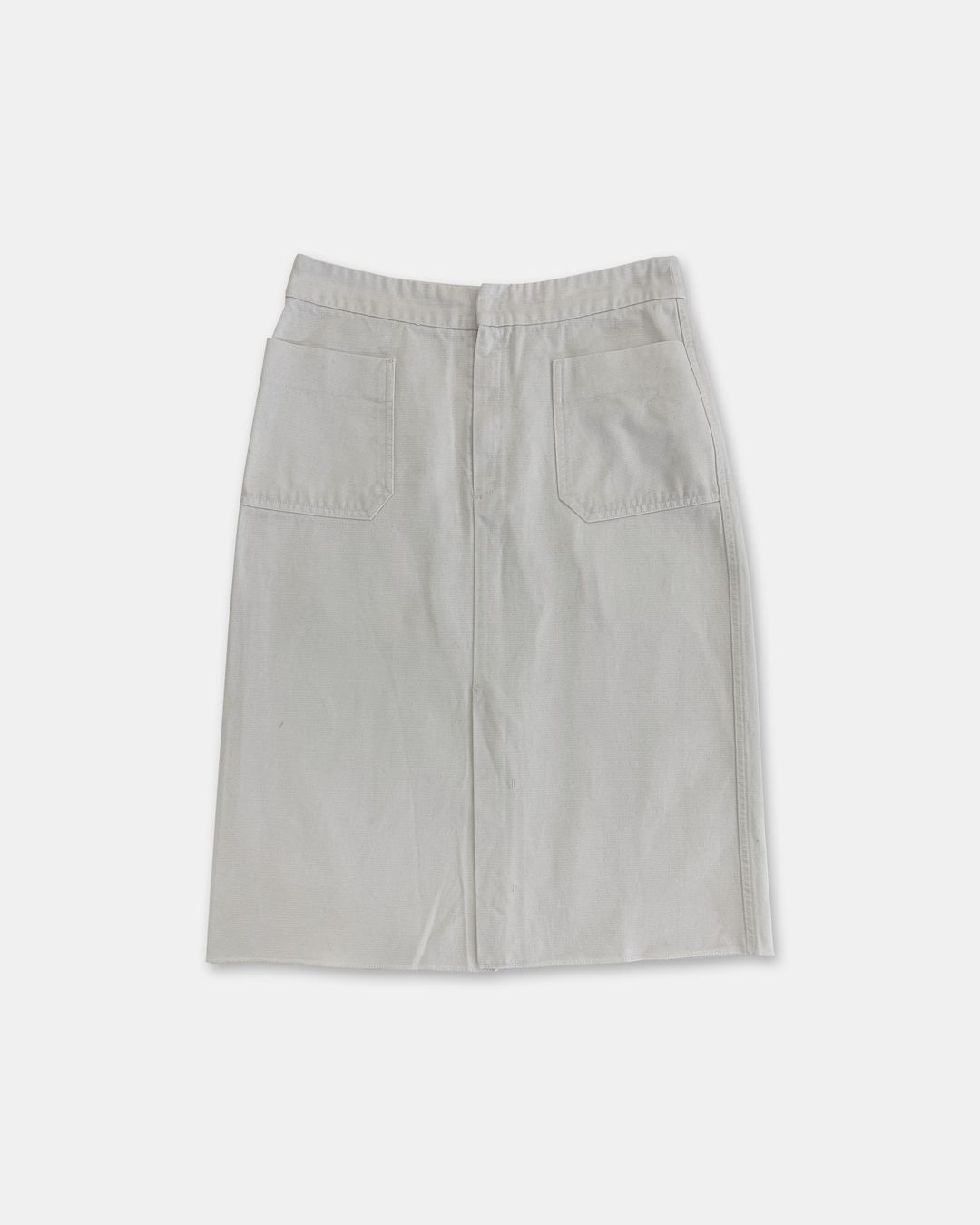 Maison Martin Margiela 2000s Early MM6 Cotton Skirt White by MAISON MARGIELA in size S from SKIRTS category