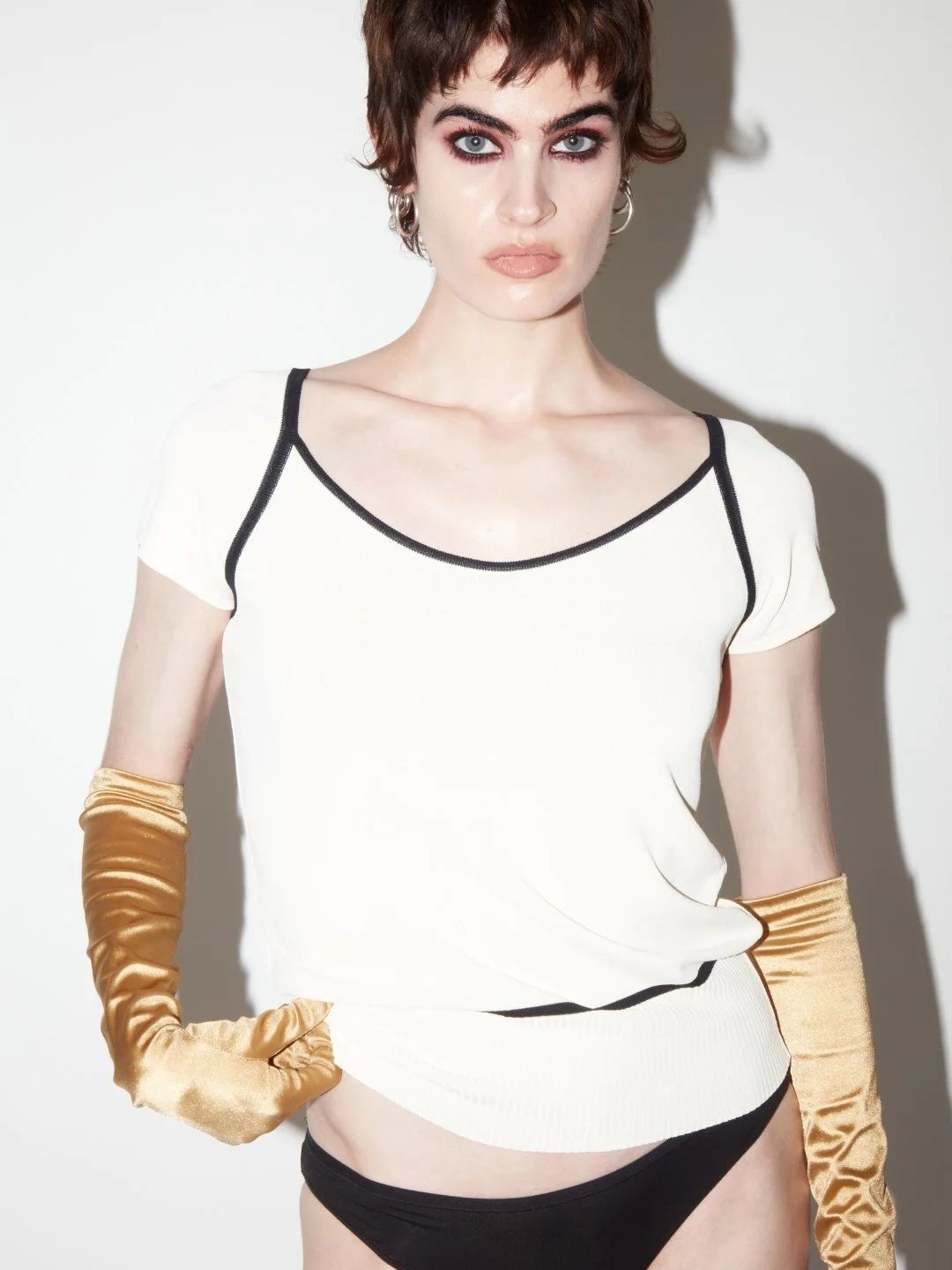 max mara contrast knit top by Max Mara in size M from TOPS category