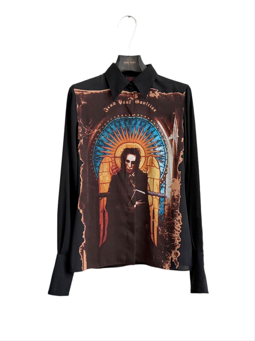 JEAN PAUL GAULTIER S/S 1998 MARILYN MANSON SHIRT by JEAN PAUL GAULTIER in size FR 40 from SHIRTS category