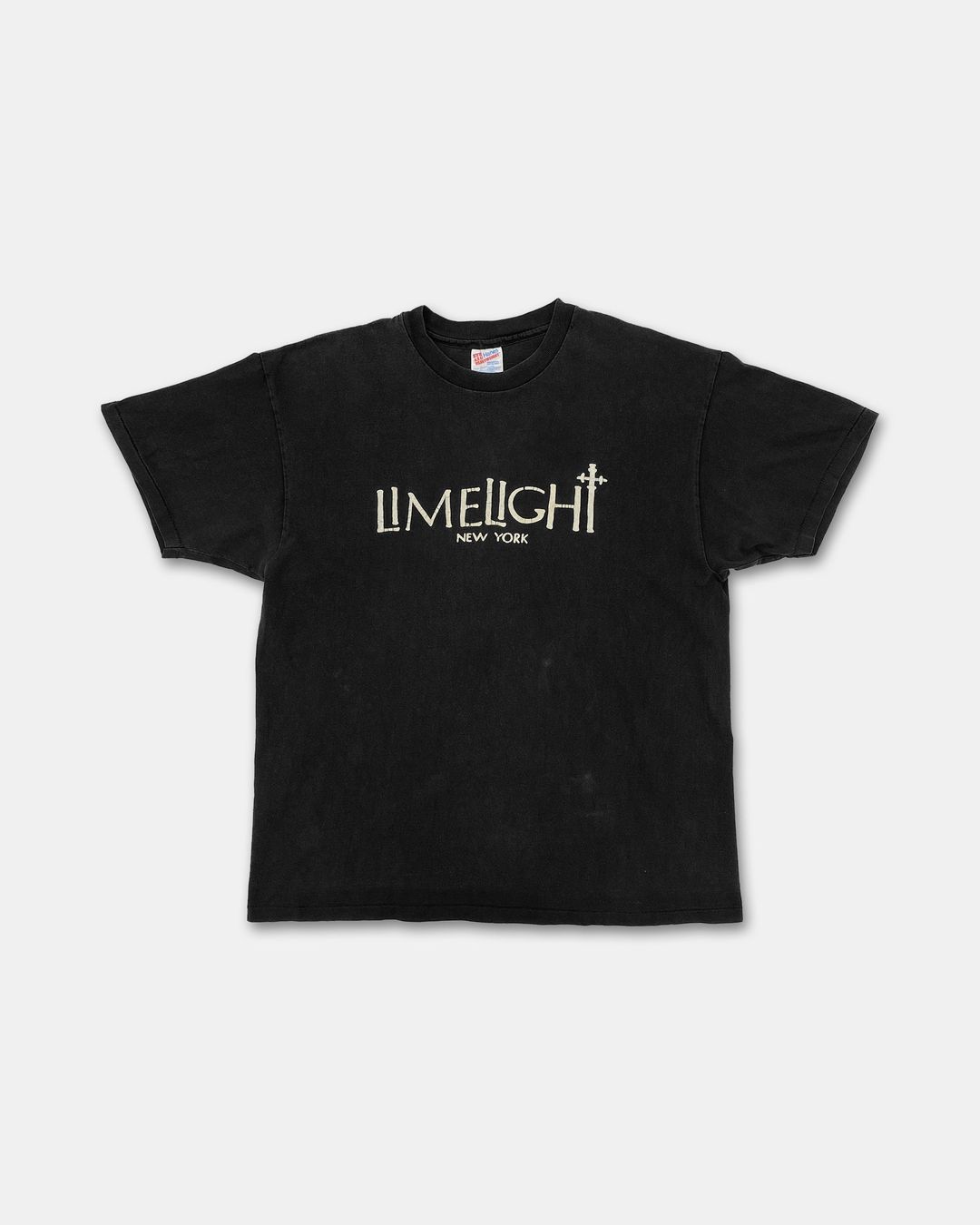 Vintage 1990s Limelight New York Night Club Single Stitched T-Shirt Black by Vintage in size XL from TOPS category