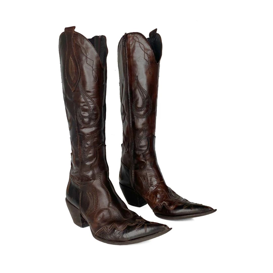 Santiago Vintage Cowboy Boots (39) by Santiago in size EU 39 from SHOES category