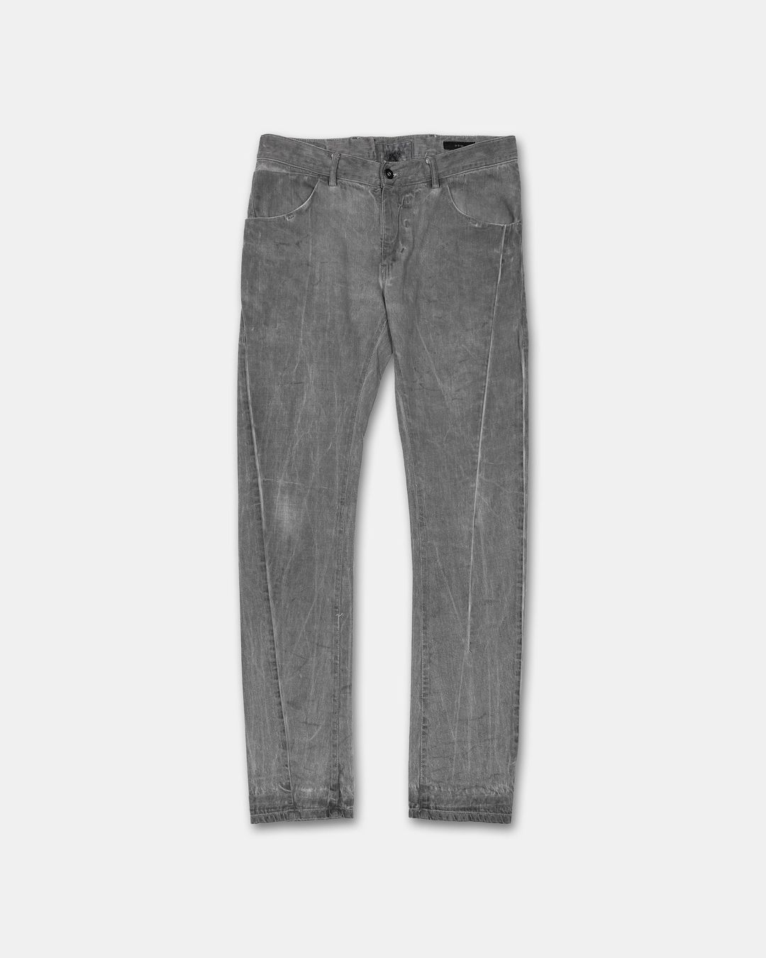 Versuchskind Berlin 2010s X1-Sl Slim Asymmetrical Denim Light Grey by Versuchskind Berlin in size W32 from DENIM category