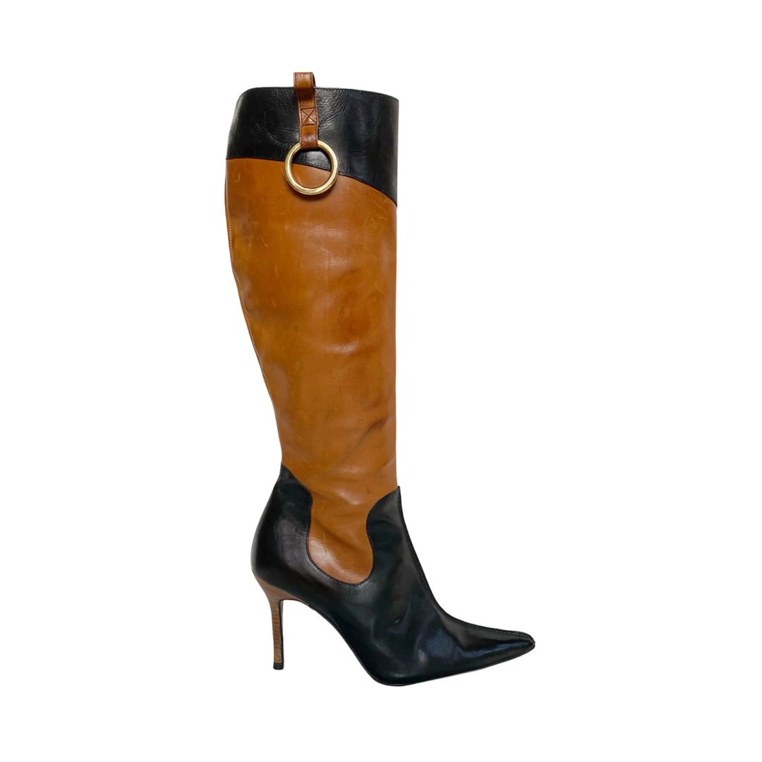 Dolce Gabbana Vintage O Ring Boots (37) by DOLCE & GABBANA in size EU 37 from SHOES category