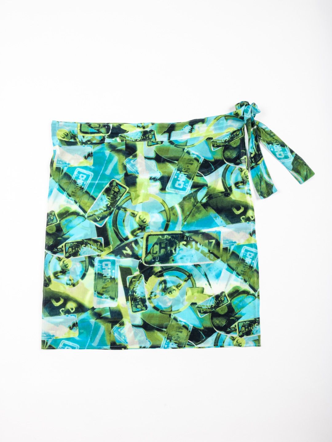 Early 2000s Cadillac Print Archival Sarong by John Galliano by CHRISTIAN DIOR in size S from SKIRTS category