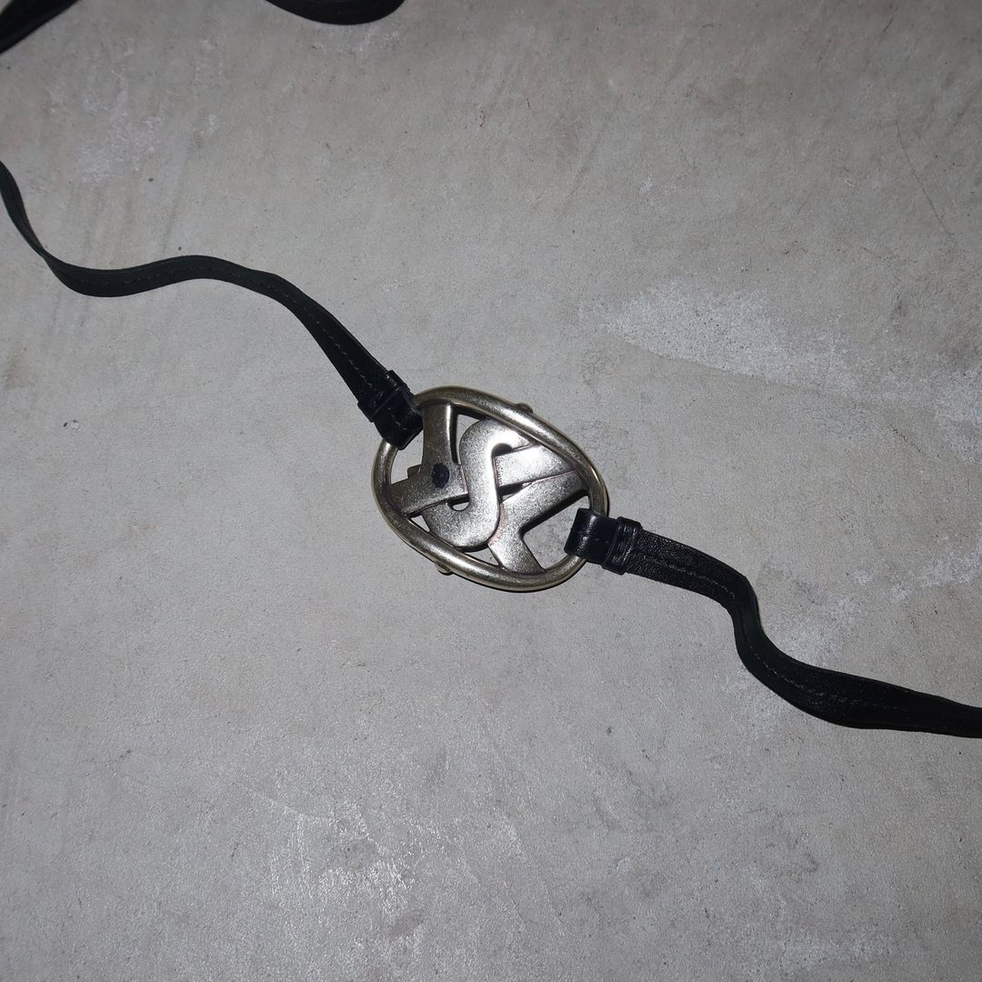 YSL AW2003 Leather Wrap Bracelet by YVES SAINT LAURENT in size ONE SIZE from ACCESSORIES category