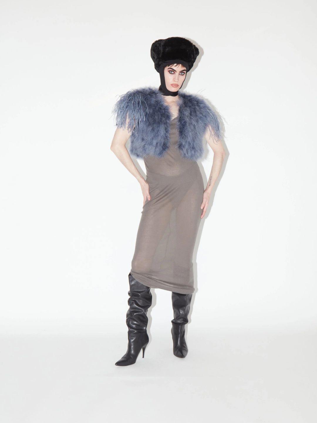 rick owens minimalist tank dress tank by RICK OWENS in size M from DRESSES category