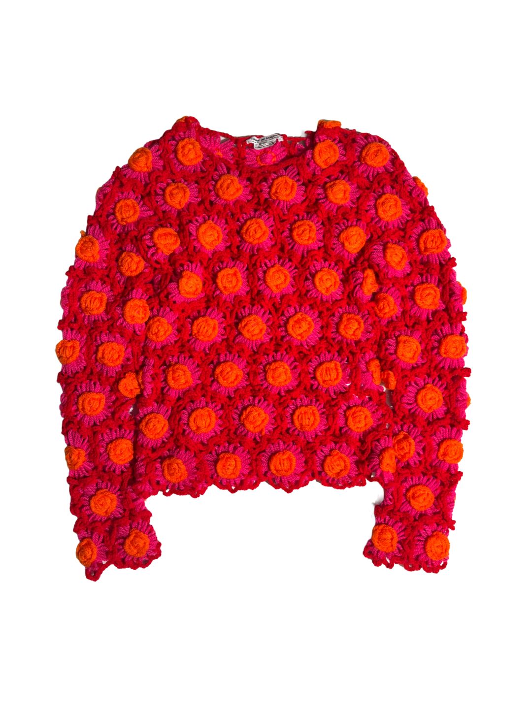 Comme des Garçons AW 2011 Flower Crochet Sweater by Comme des Garçons in size S from KNITWEAR category