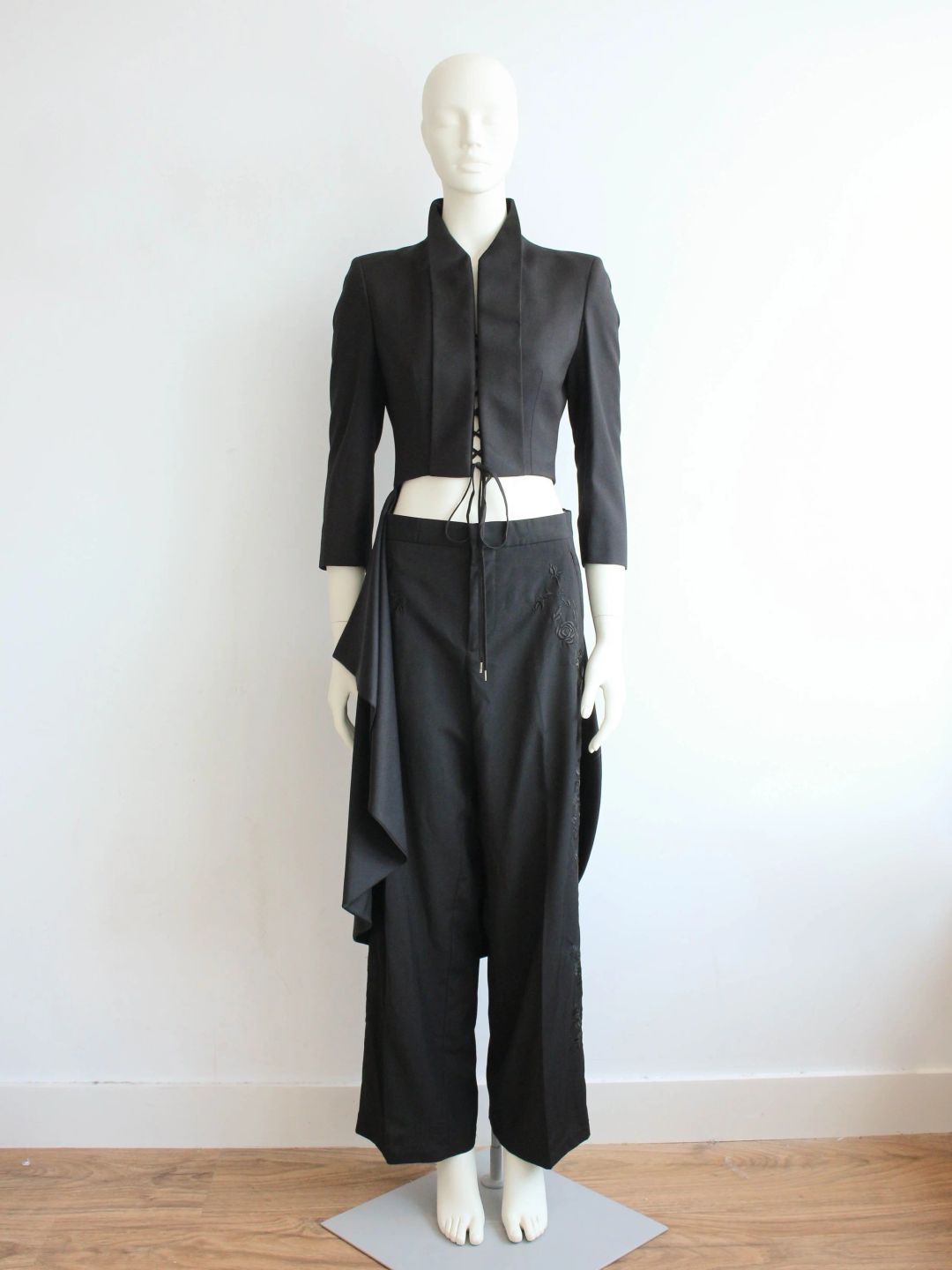 Alexander McQueen S/S02 'Dance of the Twisted Bull' Matador Jacket & Embroidered Pants by ALEXANDER MCQUEEN in size IT 40 from SUITS category