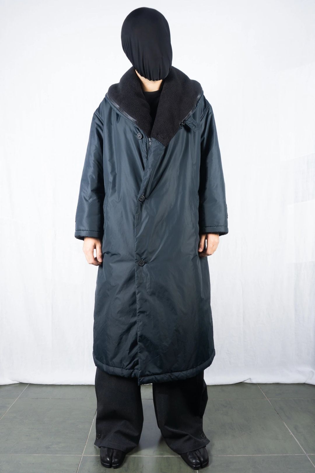 Wind Coat Issey Miyake 1980s oversize pillow neck coat by ISSEY MIYAKE in size S from COATS & JACKETS category