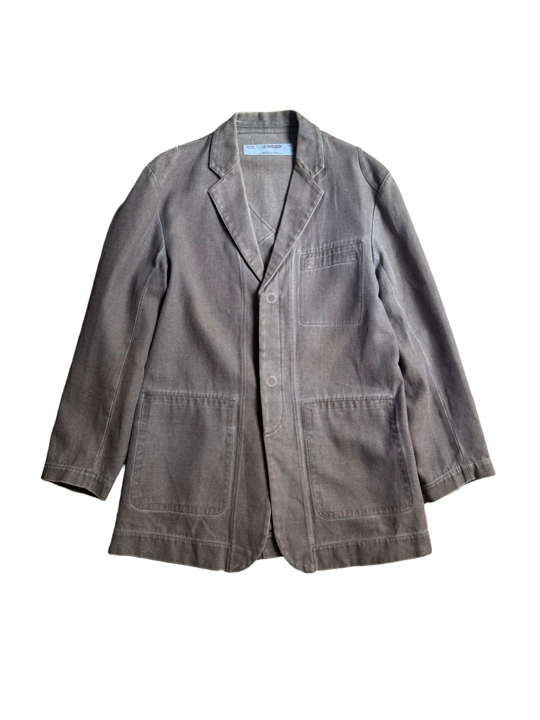 Undercover SS 1999 Relief Trompe L'Oeil Jacket by UNDERCOVER in size L from COATS & JACKETS category