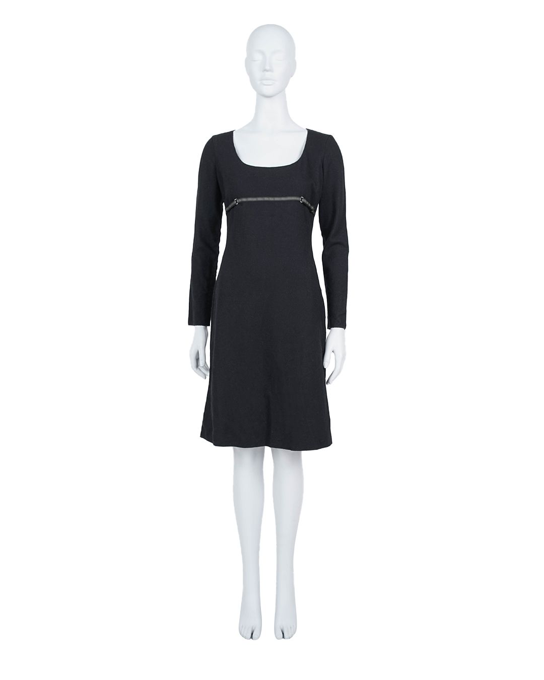 Miu Miu S/S2000 Belted Wool Dress by MIU MIU in size ONE SIZE from DRESSES category