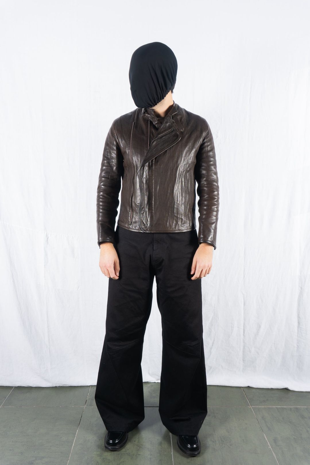 Masakï Matsushïma Couturier A/W 2004 armor leather jacket by MASAKI MATSUSHIMA in size M from COATS & JACKETS category